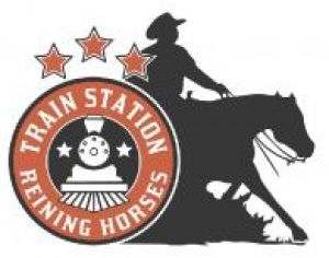 Train Station Reining Horses